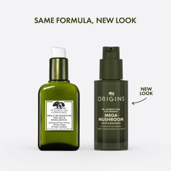 Origins Dr. Andrew Weil for Origins™ Mega-Mushroom Relief & Resilience Advanced Face Serum ser hidratant si hranitor - imagine 3